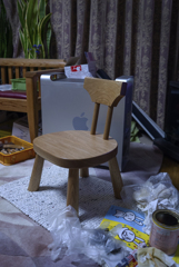 寒いから！ 居間でしょう