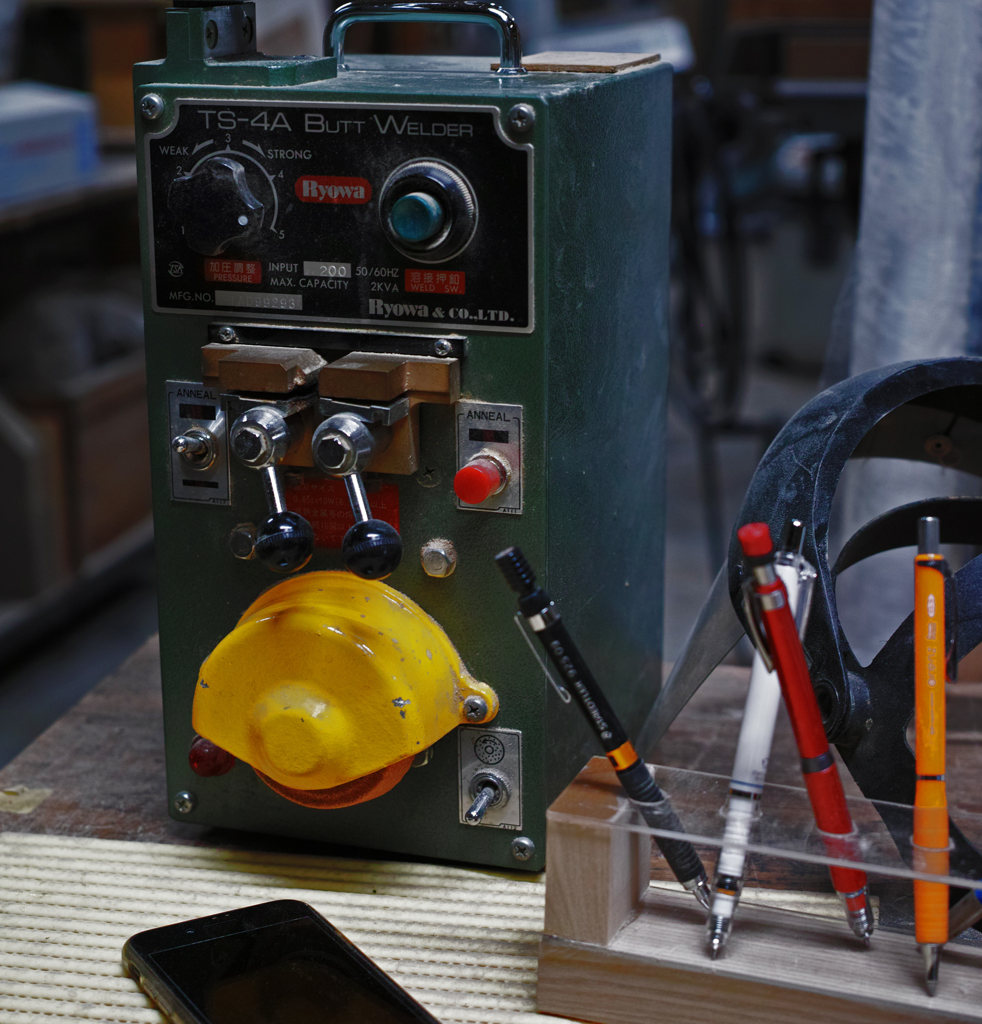 木工屋の溶接機