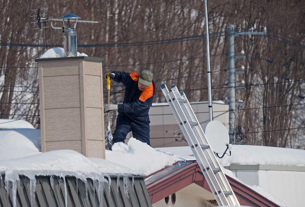 たかちゃんの雪下ろし2