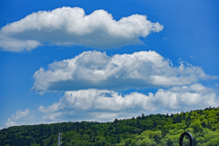初夏の天空