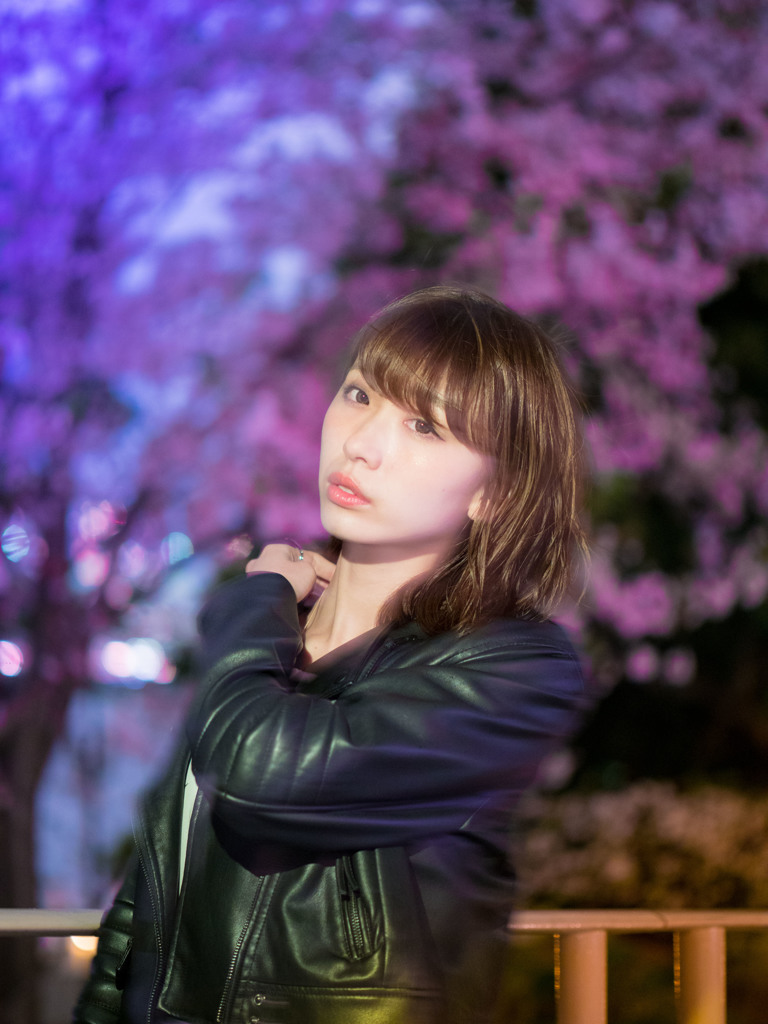 風のある夜のイルミ3