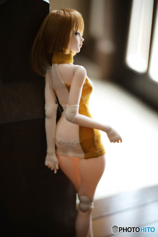 オフショルダーワンピース