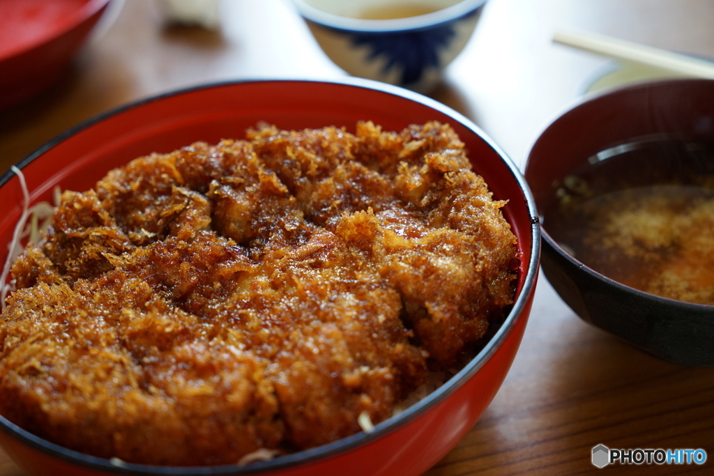 ☆黄金に輝くソースかつ丼☆