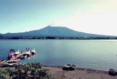 　秋の富士山