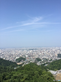 札幌の街を一望