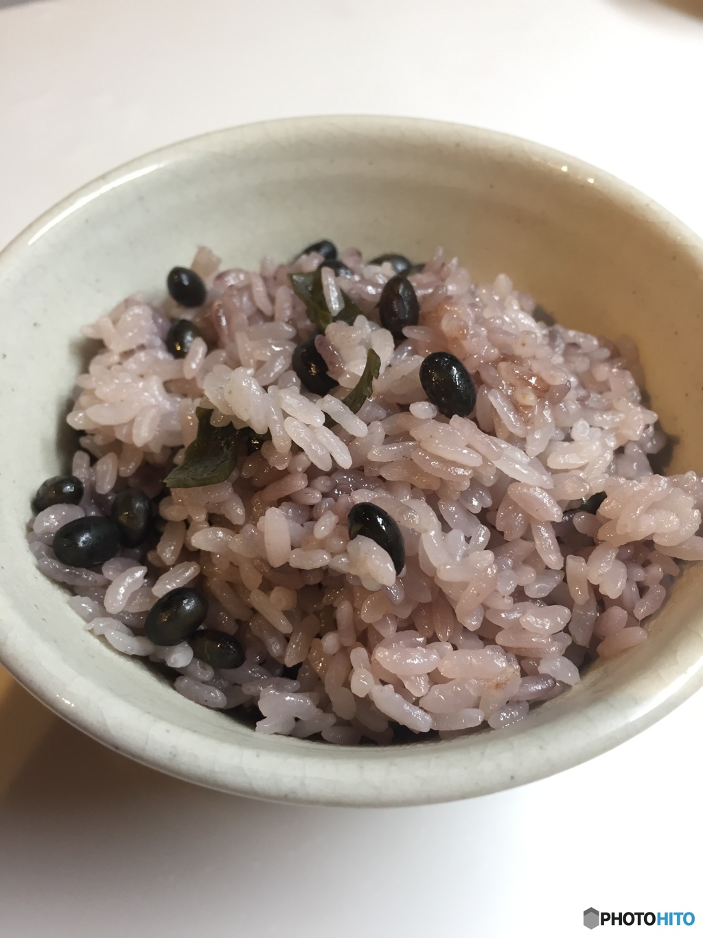 黒千石大豆のごはん