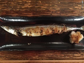 秋刀魚の塩焼