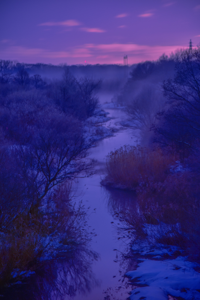 夕暮れ