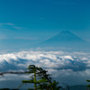 富士山と雲海