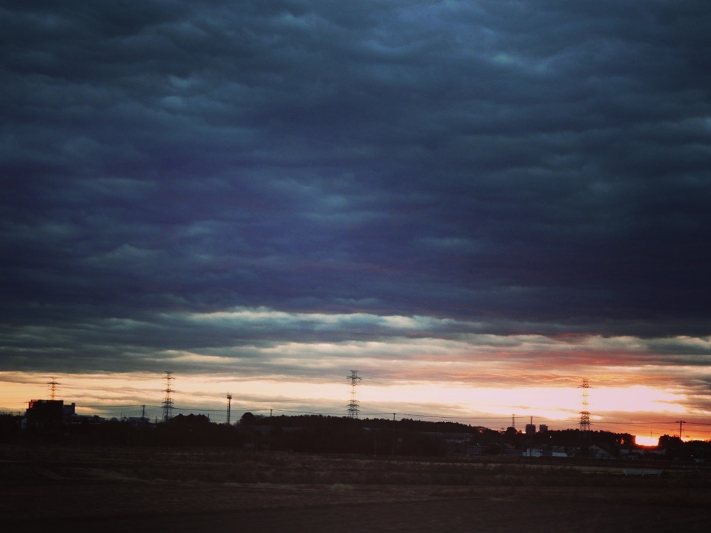 日の出 ちょっと前