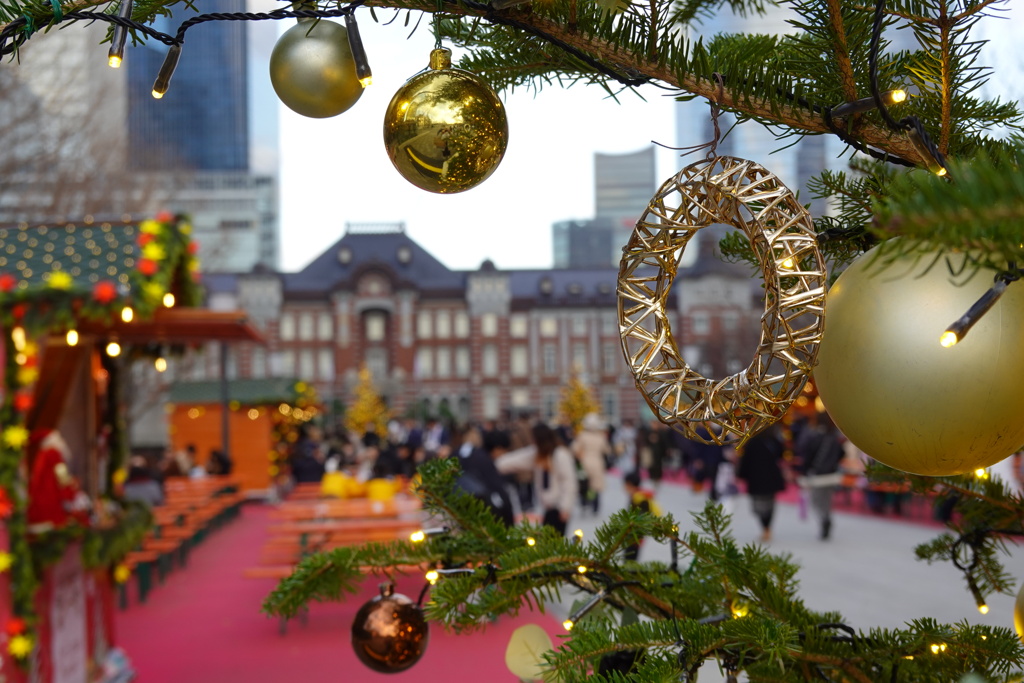 サンタが街にやって来た♪