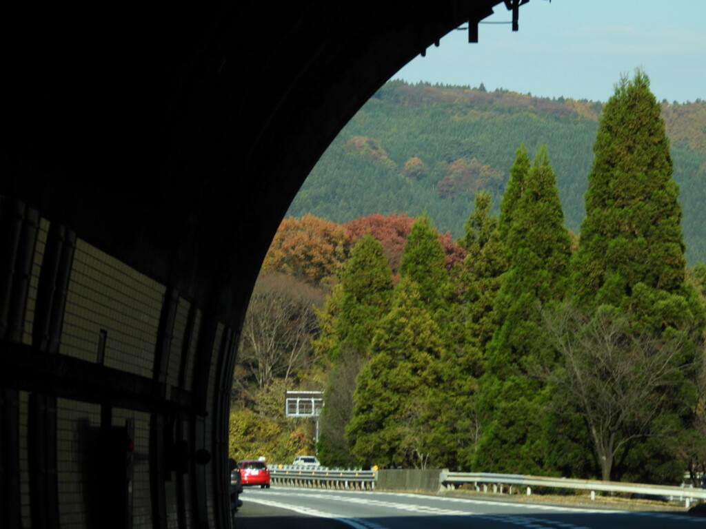 トンネルを抜けると...♪