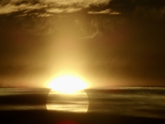 sunset glow