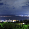 諏訪湖　夜景