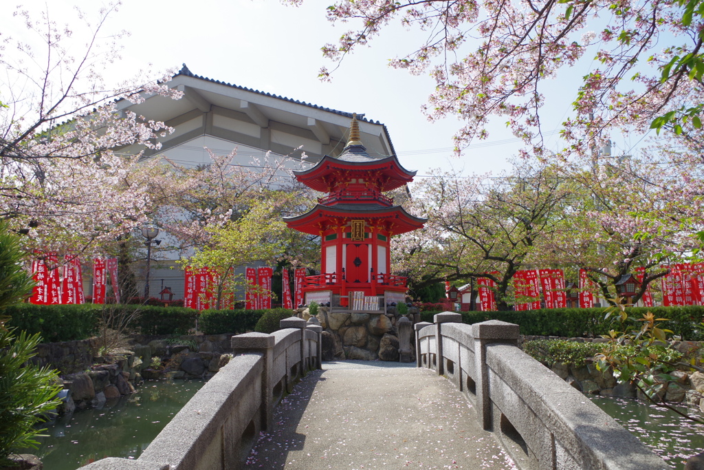 葉桜辨天堂