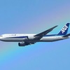 4 虹とジェット機 3 (航空関連ニュース)