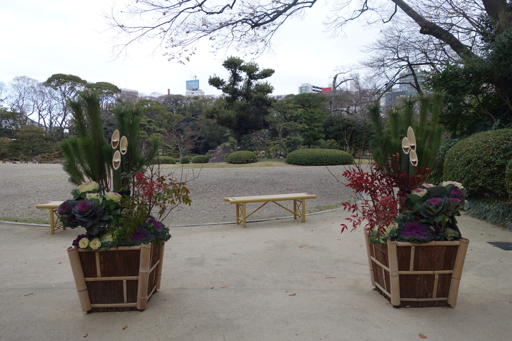 慶沢園の角松