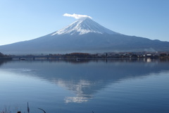 逆さ富士