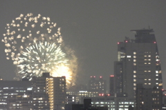 天神祭奉納花火③