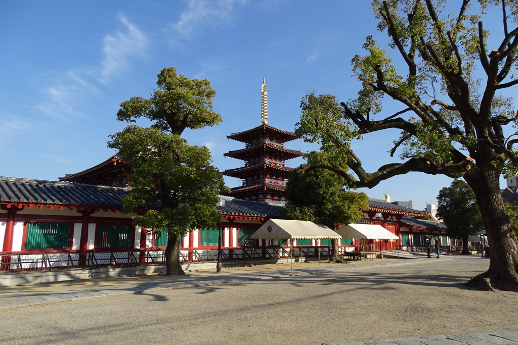 四天王寺五重塔