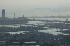 港大橋と明石海峡大橋