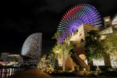 みなとみらいの夜景