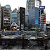 渋谷駅山手線から望