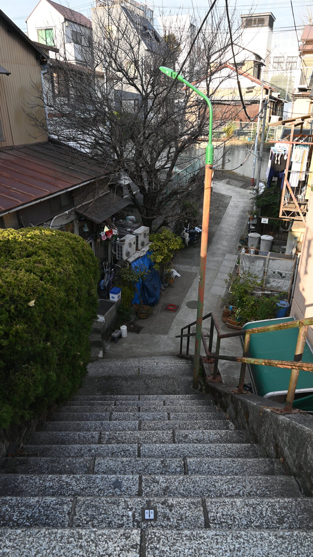 白金は小坂が多い界隈