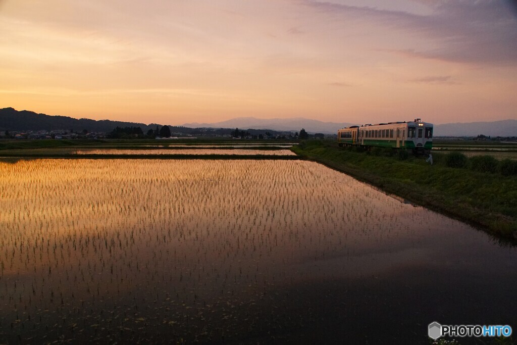 只見線　夕暮れ慕情Ⅱ