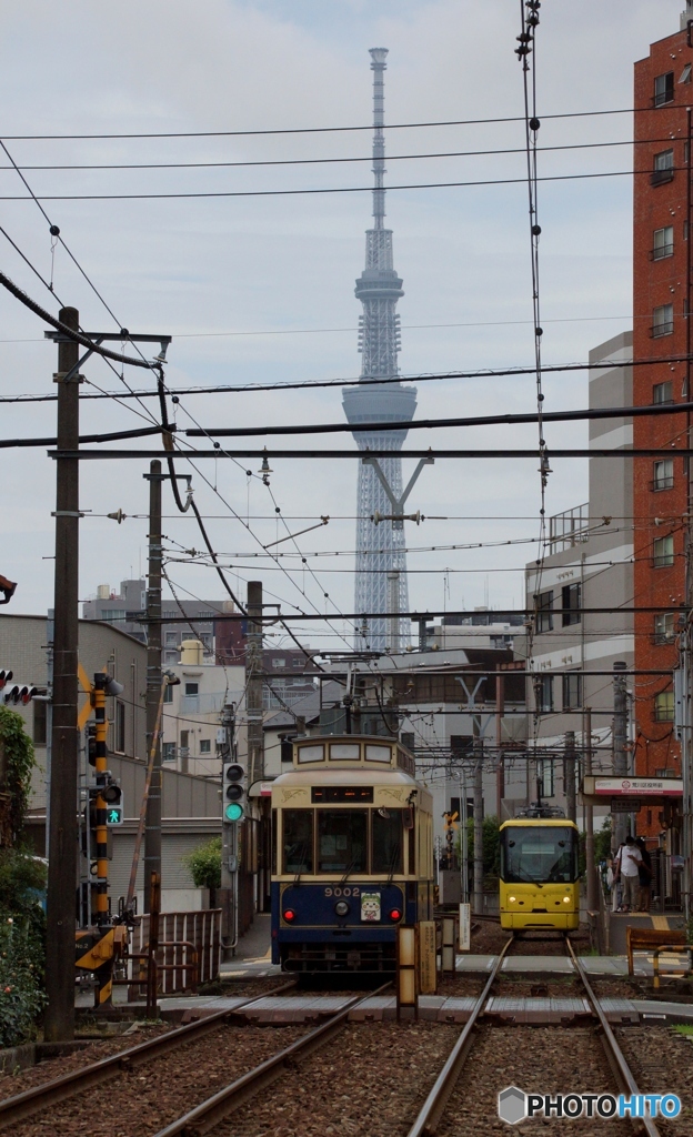東京さくらトマム都電荒川線④荒川区役所前