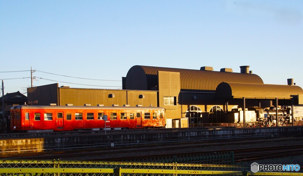 真岡駅　サイド
