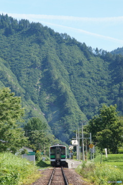 山間の小さな駅「会津中川」