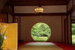明月院本堂の奥の間！