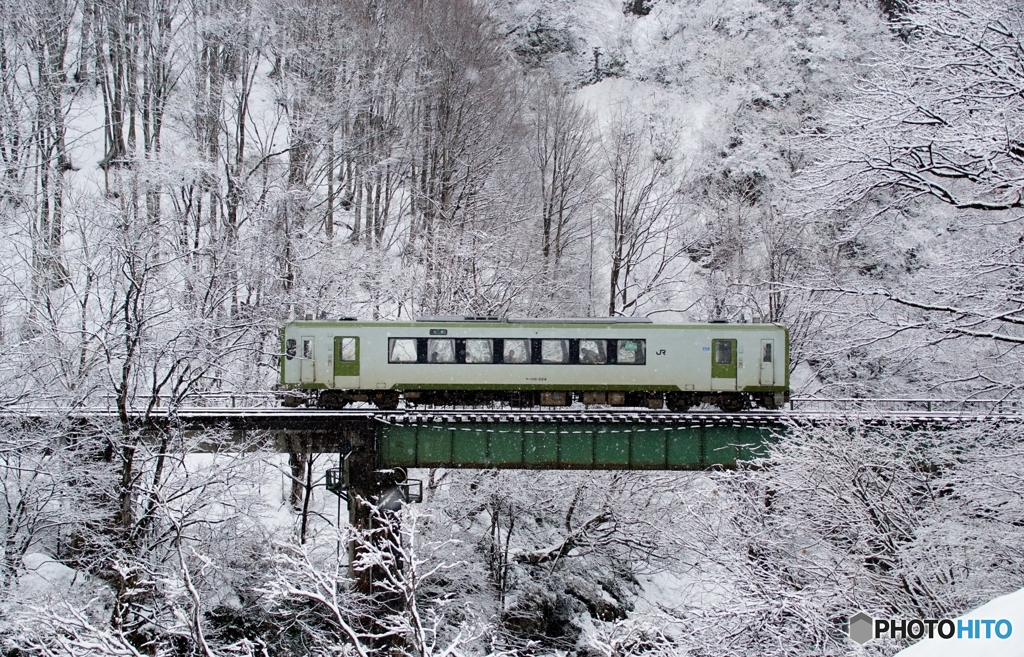 雪景色　真っ只中⁈