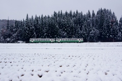 のどかな只見線‼