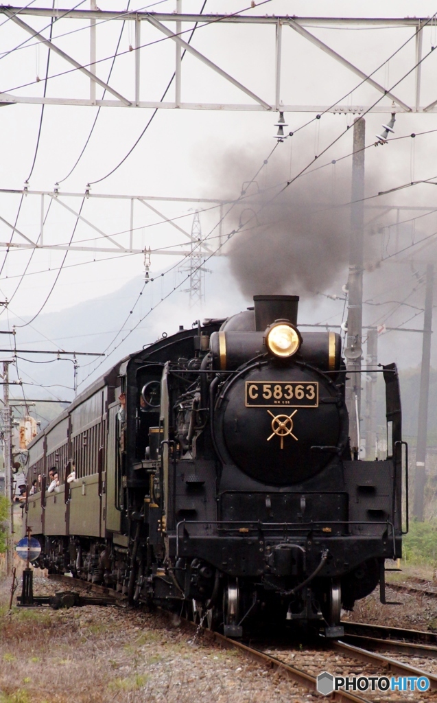 秩父鉄道に旧型客車が走る①～⑥の中の②