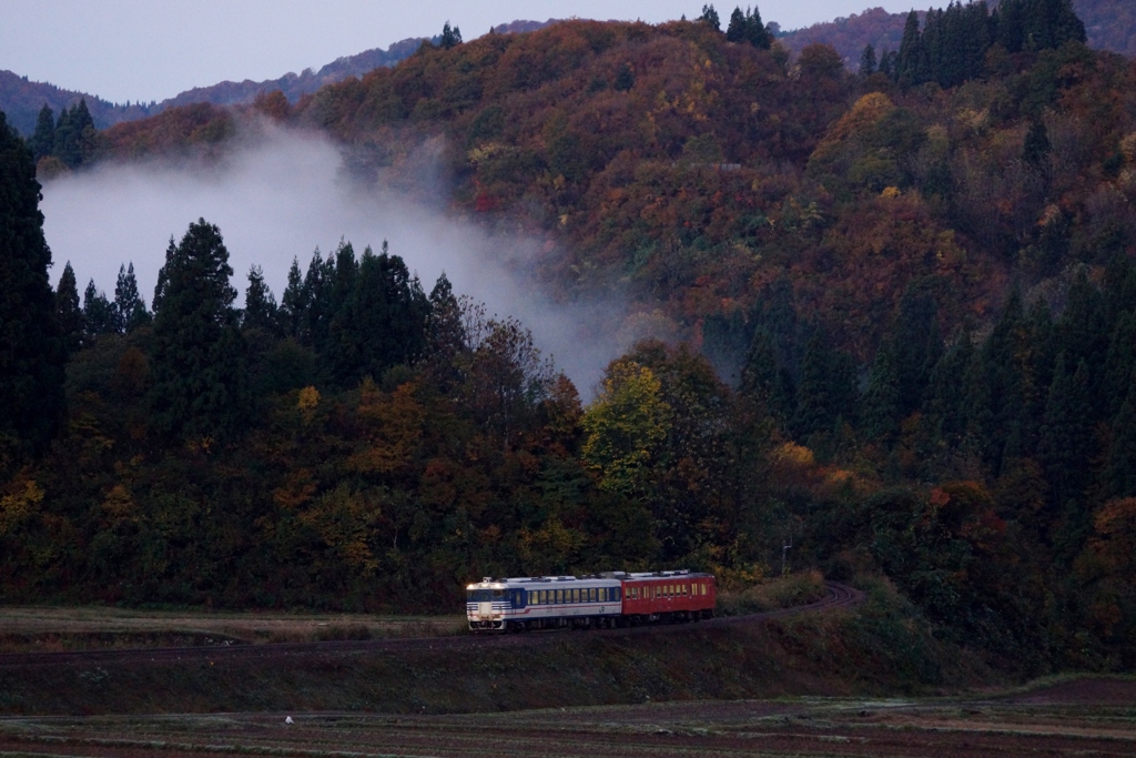 入広瀬の夜明け