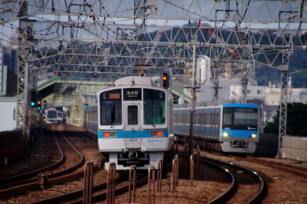 小田急色々な電車の顔合わせ！①