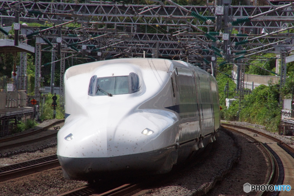東海道新幹線「のぞみ」小田原駅通過！