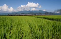 入道雲＆たなびく煙