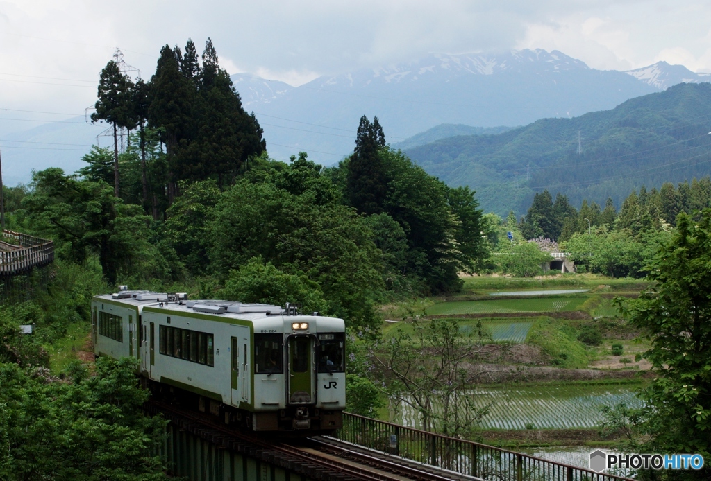 只見線　大倉沢休憩所！
