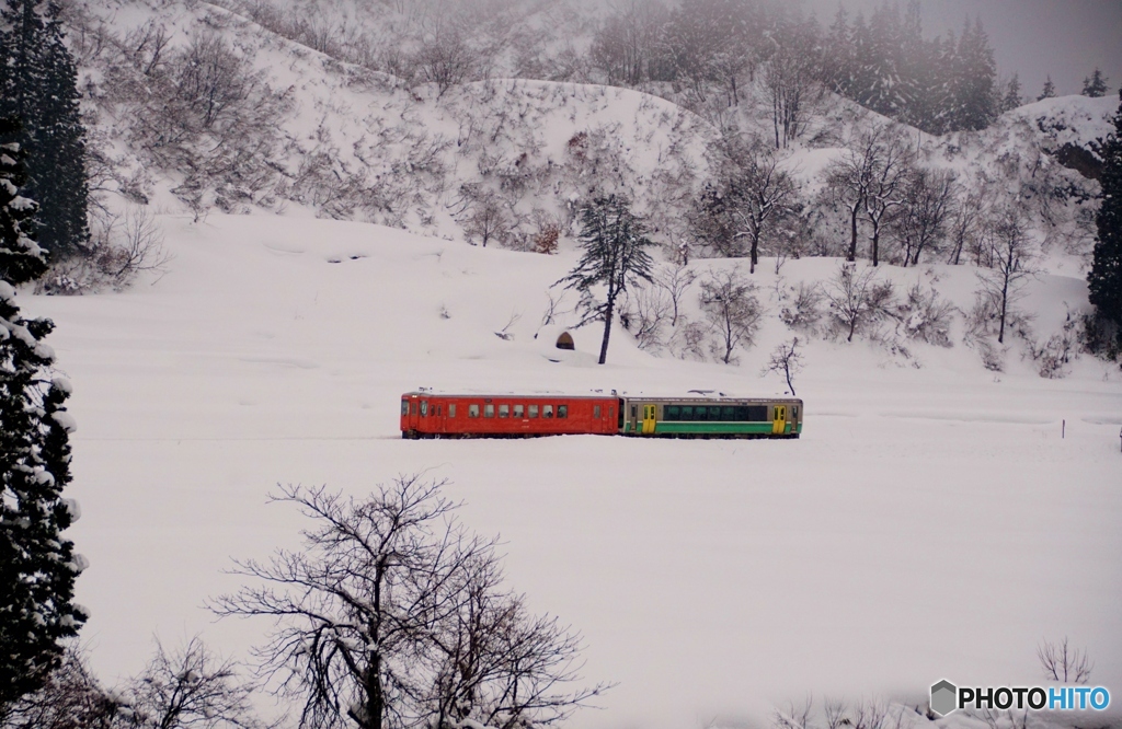 タラコキハ雪景色に登場！①～④の中の③