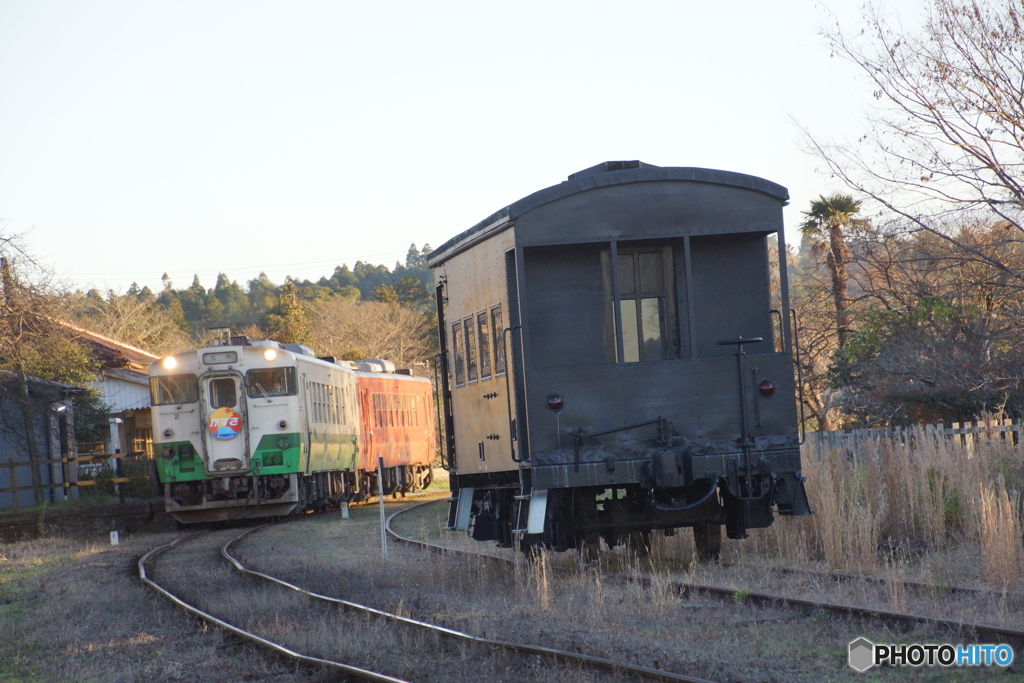 小湊鉄道の上総鶴舞駅情景！