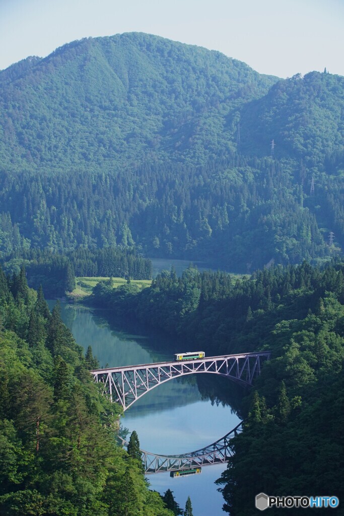 只見線　第１橋梁絶景！