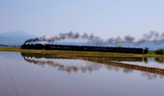 会津高田の水鏡