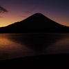 富士山の日の出前！