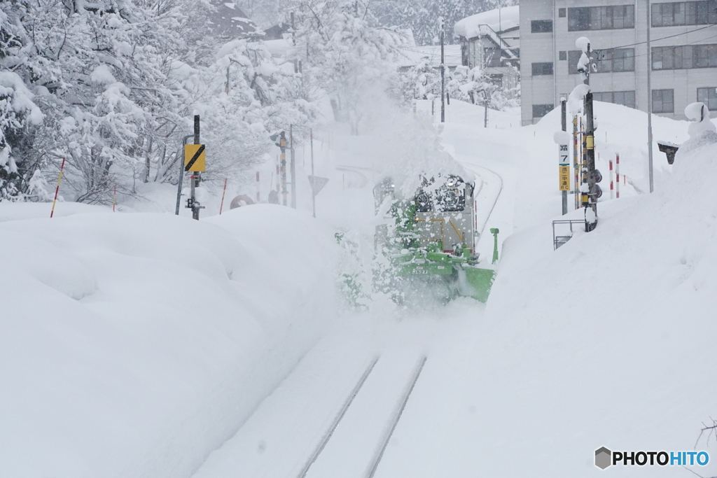 ラッセル車出陣！