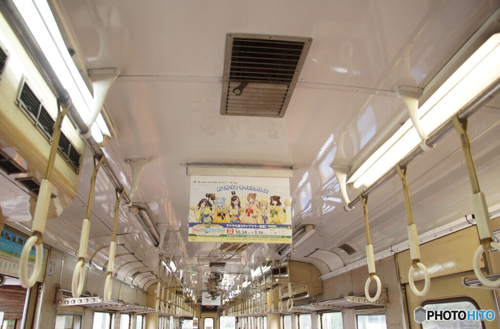 小湊鉄道　キハ200型車両の車内！