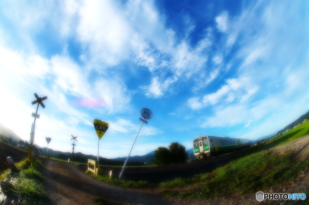 青空の中のキハ！