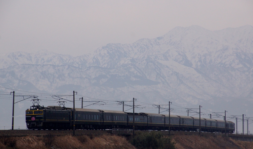 トワイライトエクスプレス　イン水橋！